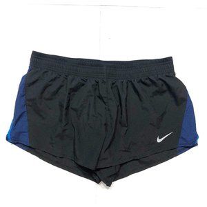 Nike Dri-fit Black and Blue Running Shorts